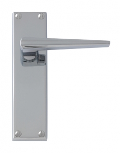 Victorian Contemporary Lever on Backplate